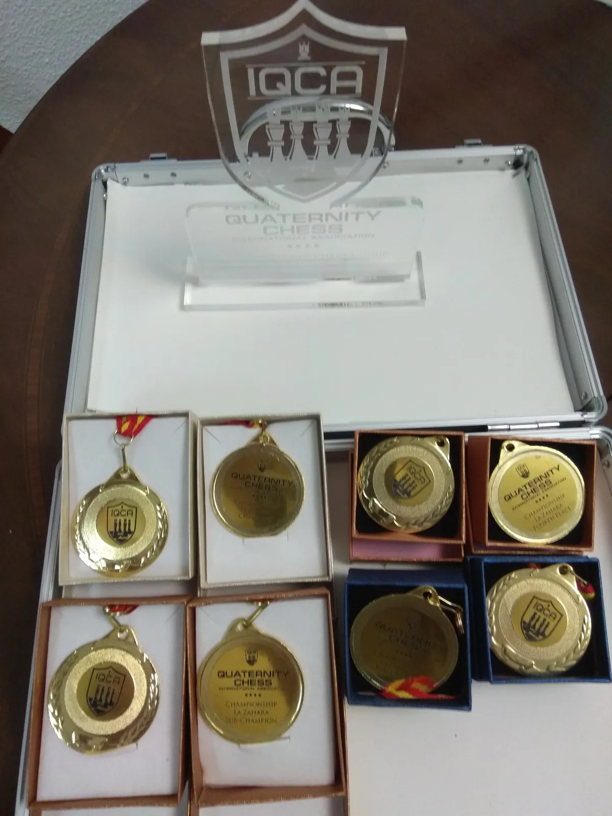 IQCA-trofee en medailles van La Zahara 2018